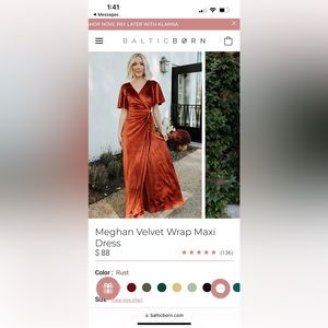 Meghan Velvet Wrap Maxi Dress